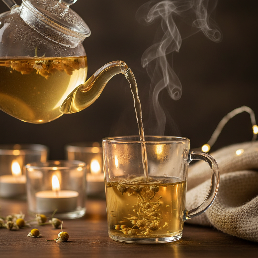 Chamomile Sleep Tea Pour Shot