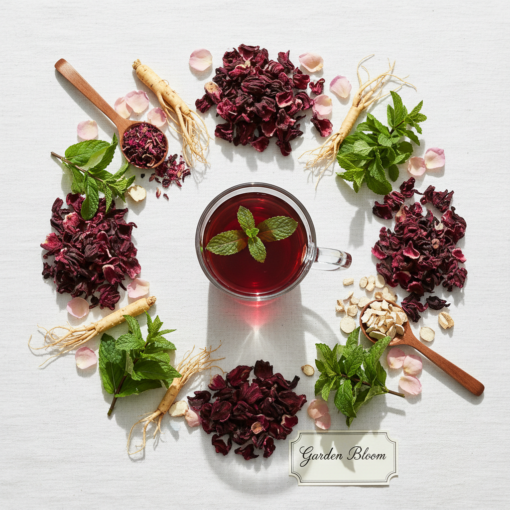 Garden Bloom Flat Lay