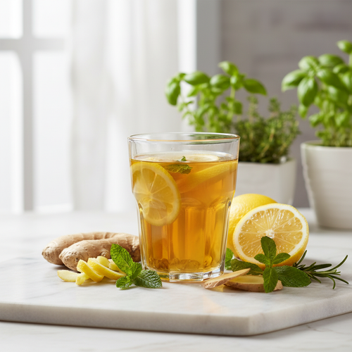 Ginger Lemon Detox Tea