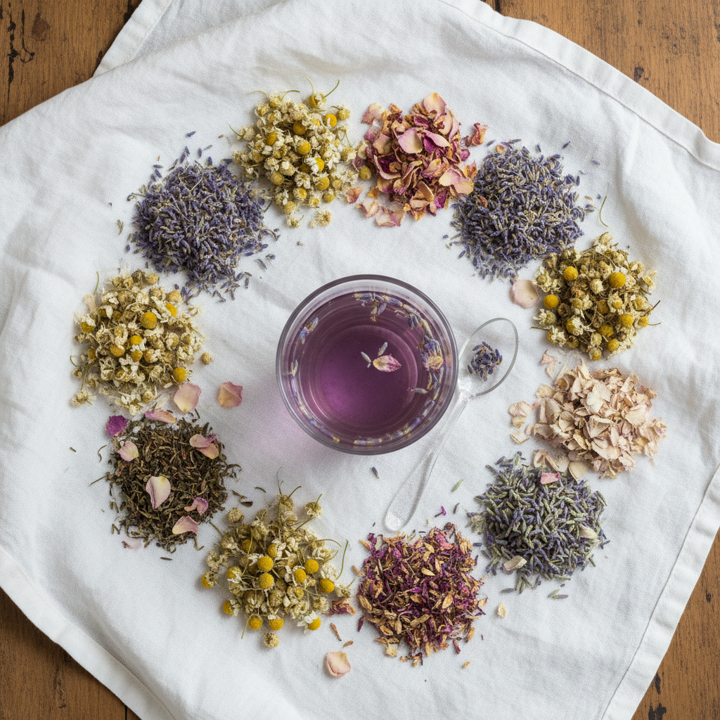 Lavender Flat Lay