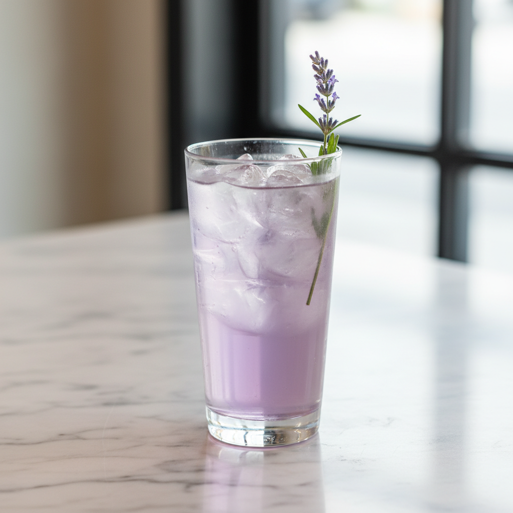 Lavender Iced