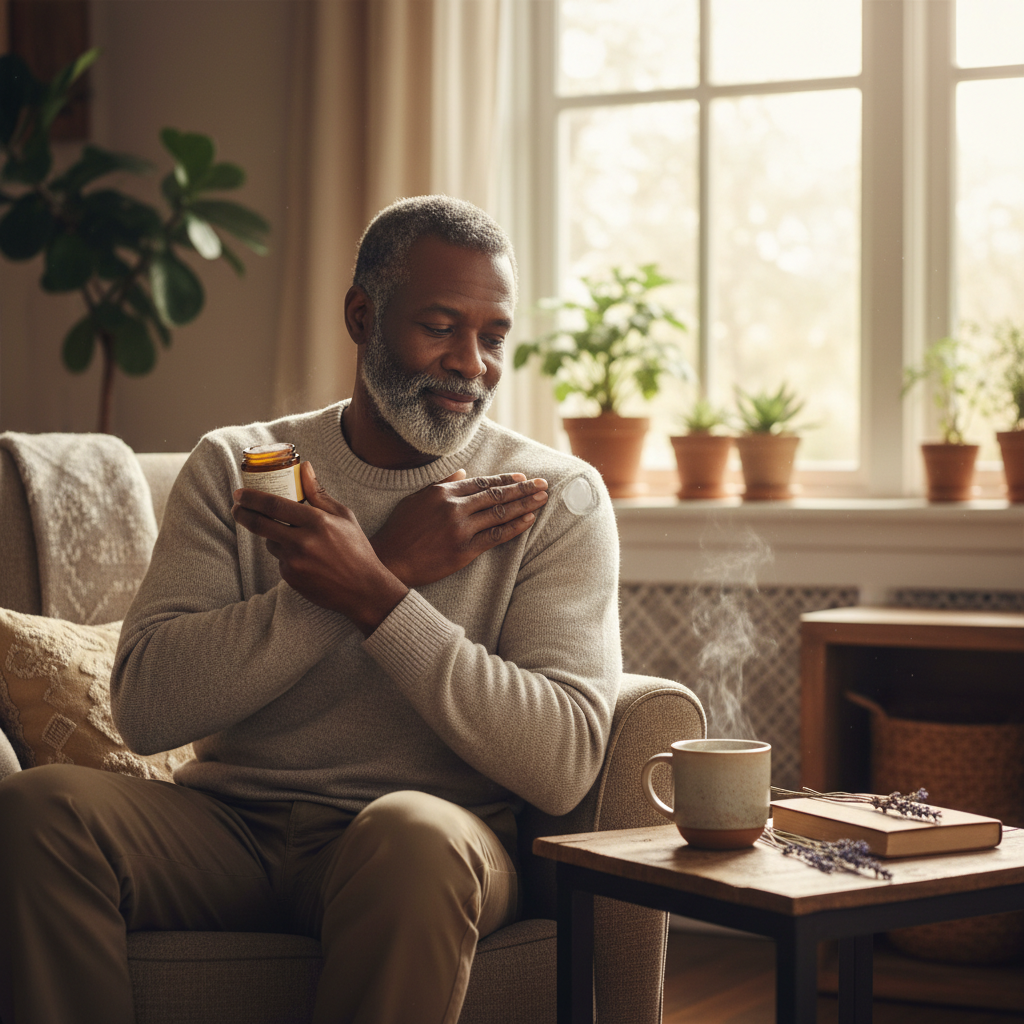 Older Black Man Bundle Lifestyle