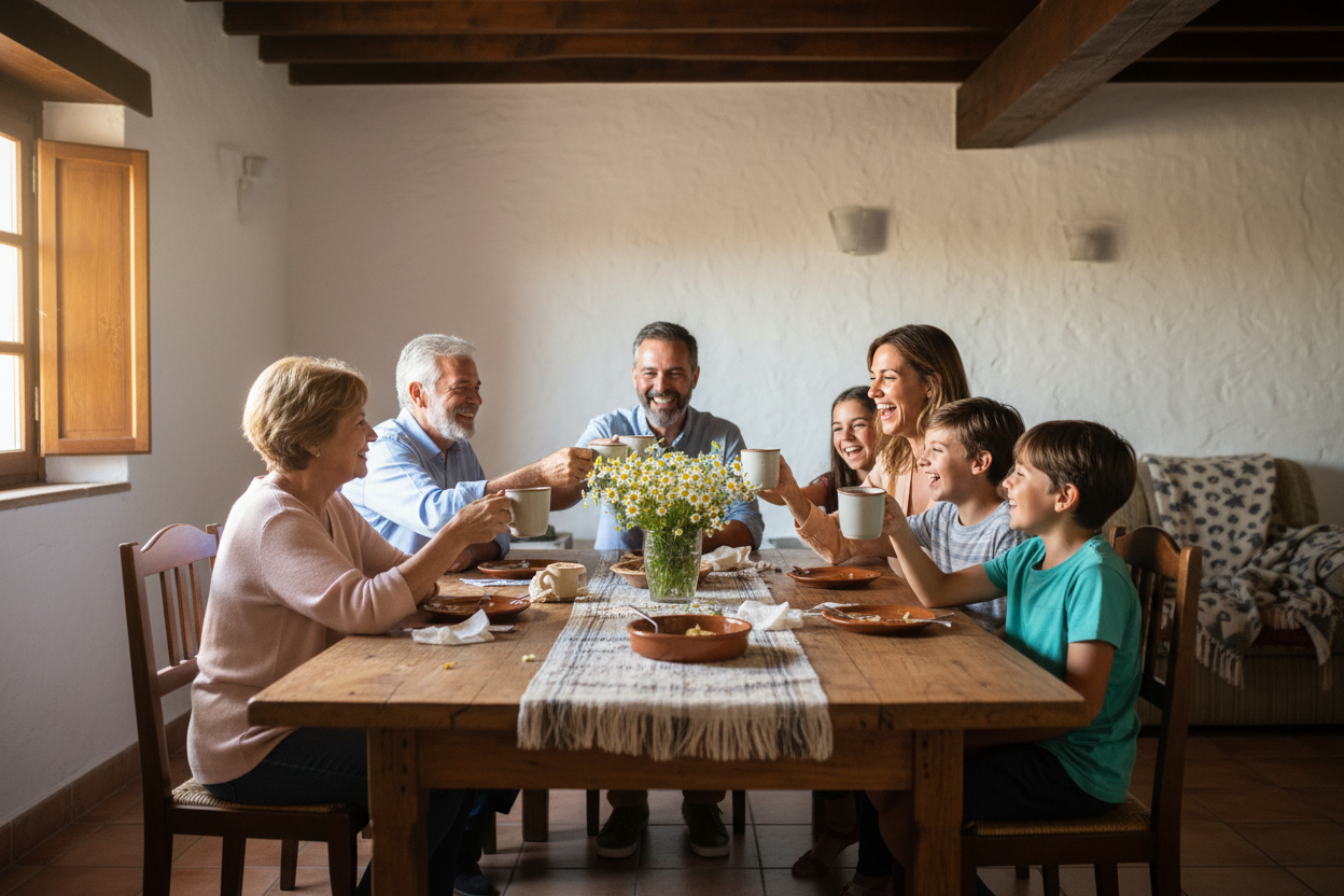 Spanish Family Dinner Tea